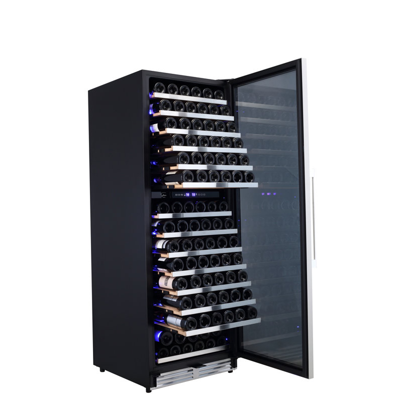 Sollevare 23.5'' 154 Bottle Dual Zone Wine Refrigerator Wayfair